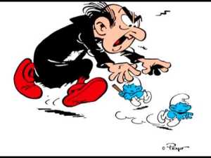 Gargamel-Smurfs